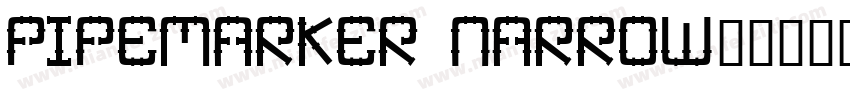 PipeMarker Narrow字体转换